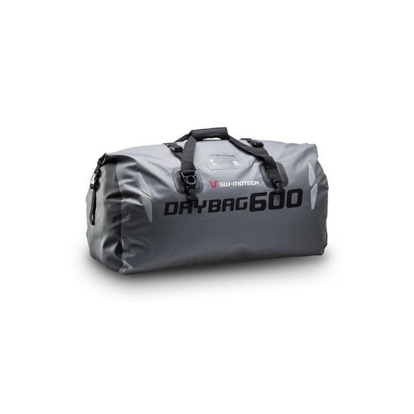 Sacoche de selle étanche à lanières Drybag 600 gris/noir SW Motech MT09 Tracer -