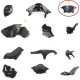 Protection moteur Lightech en alu taillé masse - BMW S1000 RR 19-20 alternateur