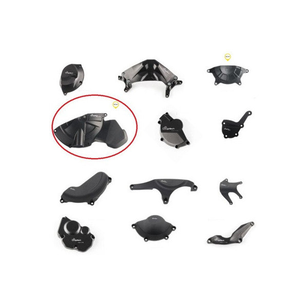 Protection moteur Lightech en alu taillé masse - BMW S1000 RR 19-20 Allumage