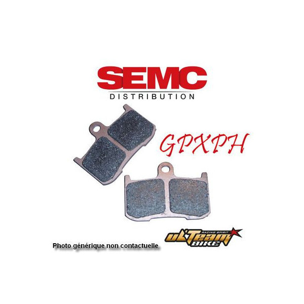 Plaquettes de frein SEMC Suzuki GSXR 600-750 04-10 