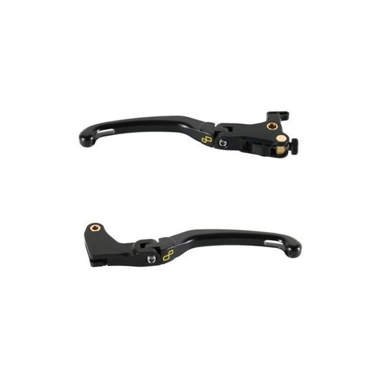 Kit Levier de frein embrayage repliables (flip up) Lightech - Kawasaki Z650 17-18/Z900 16-21