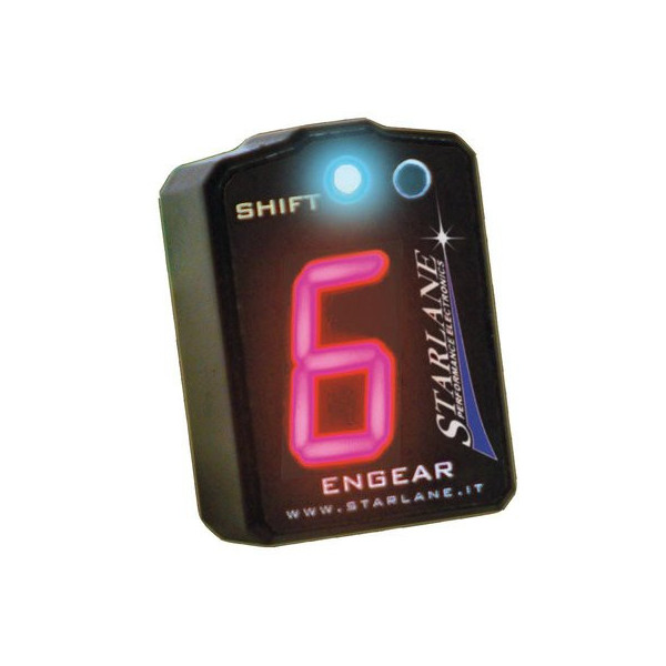 Indicateur de vitesse/rapport engagé avec shiftlight Starlane