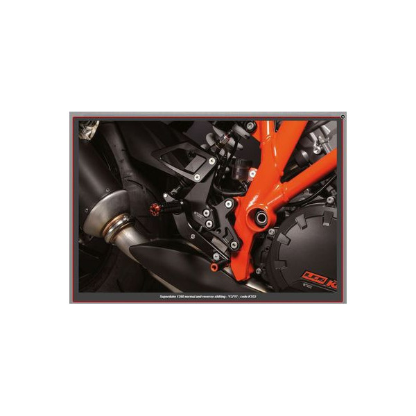 Commandes reculées Bonamici KTM 1290 SUPERDUKE - SUPERDUKE 1290 13-16
