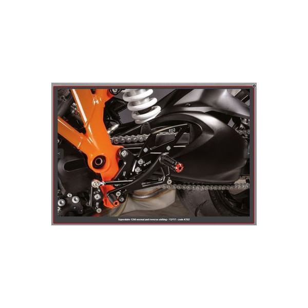 Commandes reculées Bonamici KTM 1290 SUPERDUKE - SUPERDUKE 1290 13-16