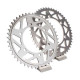 Couronne 525 alu ultra-léger Afam  36807 - 42 dents 