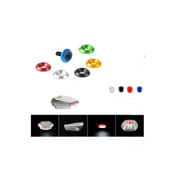 Support de plaque réglable Lightech Kawasaki - Kawasaki ZX6R (636cc) 19-20 (avec éclairage de plaque)