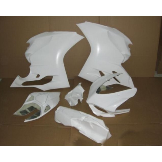 Carénage poly conduit air en fibre et récupérateur Access Composites Ducati 1199 PANIGALE