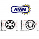 Couronne 520 Acier AFAM Kawasaki Z 900 17-20 - 46 dents