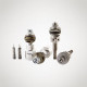 Kit piston de fourche Sport SSK K-Tech - Kawasaki Z 1000 07-09 Fourche Showa