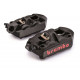 Pack Brembo 2 Etriers de frein avant M50 et M4 Radial Monobloc forgés - Entraxe 108mm M4- 4 Piston ø34 -Disc 32-34 - Noir
