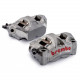 Pack Brembo 2 Etriers de frein avant M50 et M4 Radial Monobloc forgés - Entraxe 100mm M50- 4 Piston ø30 -Disc 32-34