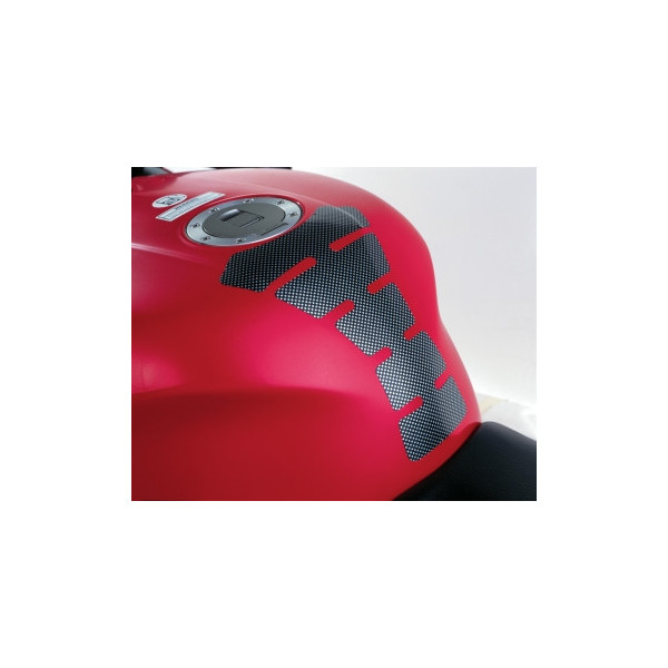 Protection avant de réservoir Oxford Spine N Spider extra mince carbone 250x170mm