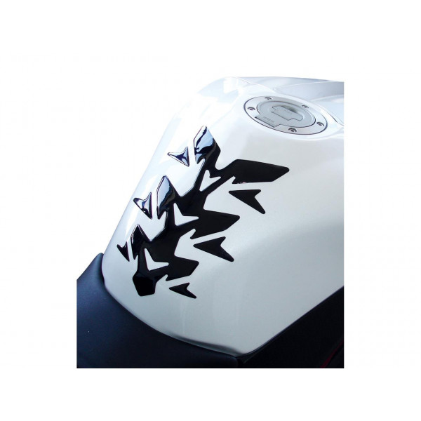 Protection avant de réservoir Oxford Invader Spine gel noir