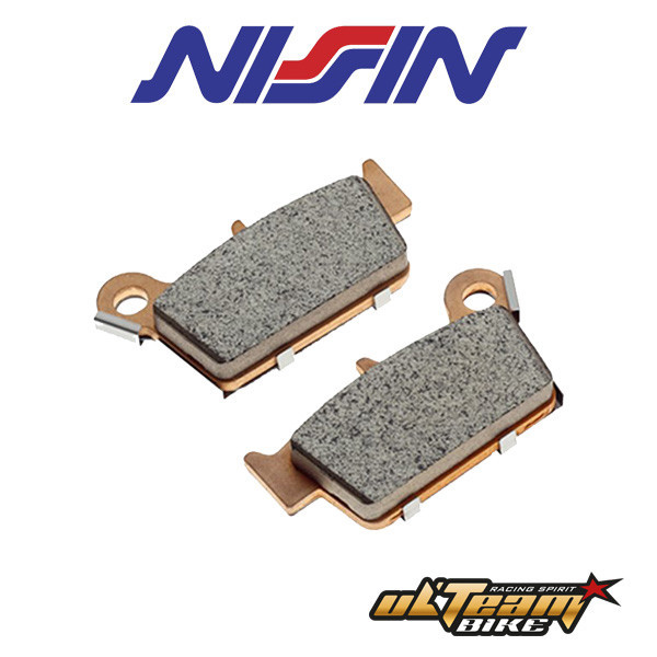 Plaquettes de frein arrière Nissin Kawasaki ZX10R, RR, ABS 04-10 - Type NS 