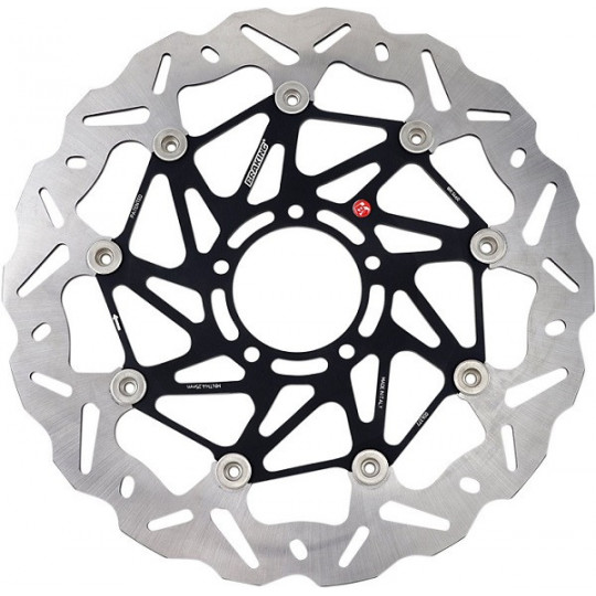 Disque de frein flottant SK2 Braking Yamaha FZ6 04-16 Disque avant gauche