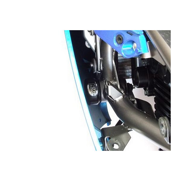 Kit tampon de protection de cadre R&G Racing Kawasaki ER6 F 09-11 (sous carénage sans perçage)