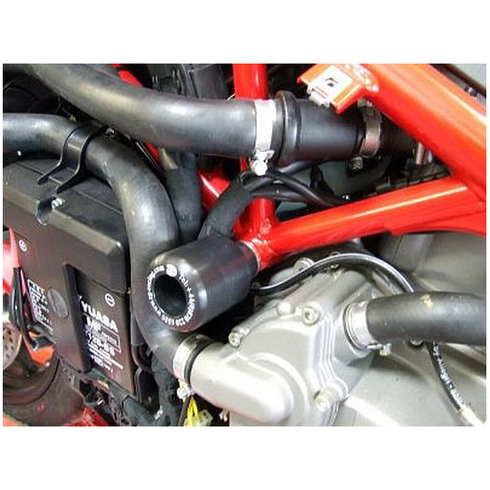 Kit tampon de protection de cadre R&G Racing Ducati 1098 S-R 07-10 (sous carenage sans percage)