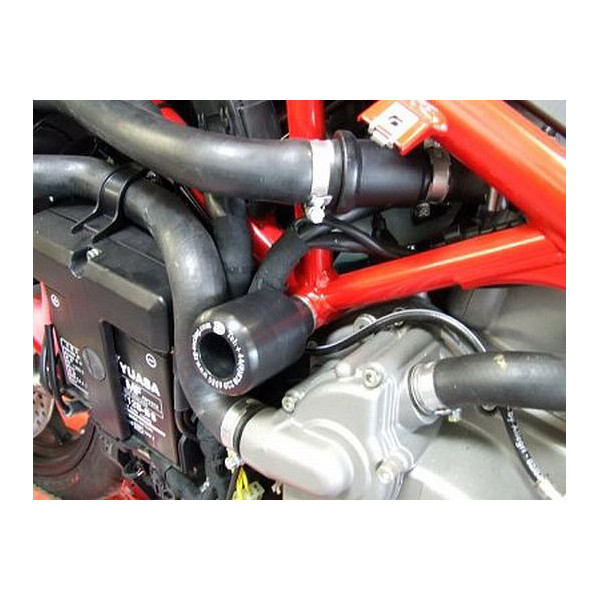 Kit tampon de protection de cadre R&G Racing Ducati 1098 S-R 07-10 (sous carenage sans percage)