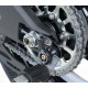 Diabolo/pion de béquille R&G - Kawasaki ZX10R 16-17 (avec platines)