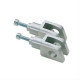 Supports reposes pieds avants (la paire) Alu LSL Triumph 765 R-S-RS