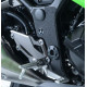 Protections autocollantes R&G de cadre et/ou bras oscillant ou platine talon...- Kawasaki NINJA 250 SL 16-17 en 3 pièces cadre