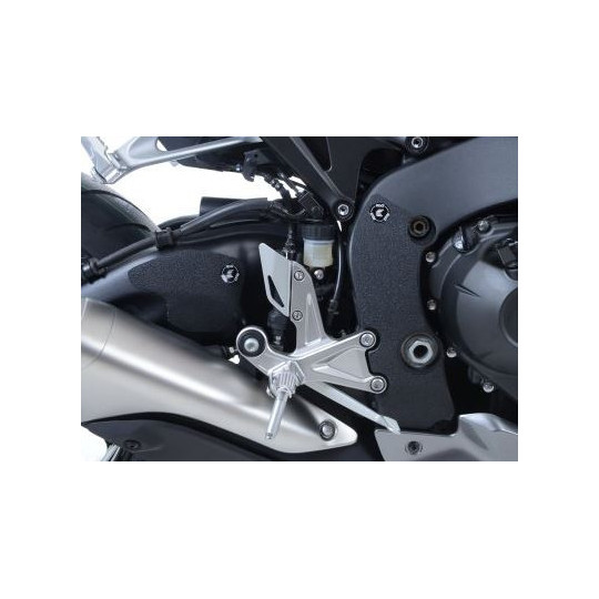 Protections autocollantes R&G de cadre et/ou bras oscillant ou platine talon...- Honda CBR 1000 RR - SP 08-17 en 4 pièces cadre