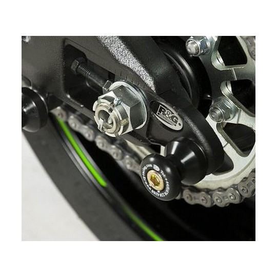 Diabolo/pion de béquille R&G - Kawasaki ZX10R 11-15 (avec platines)