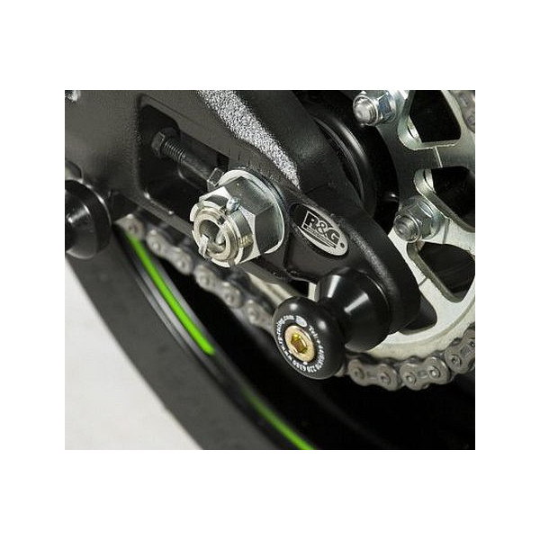 Diabolo/pion de béquille R&G - Kawasaki ZX10R 11-15 (avec platines)