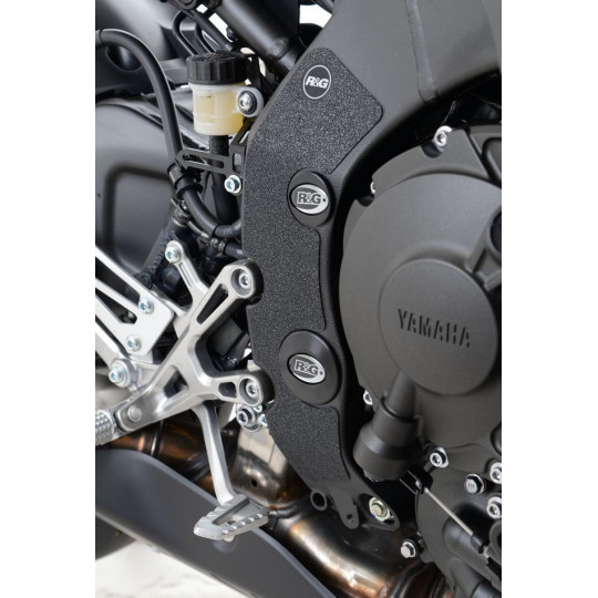 Kit tampon de protection de cadre R&G Racing Yamaha MT10 16-17 adhésifs anti-frottement (x2)