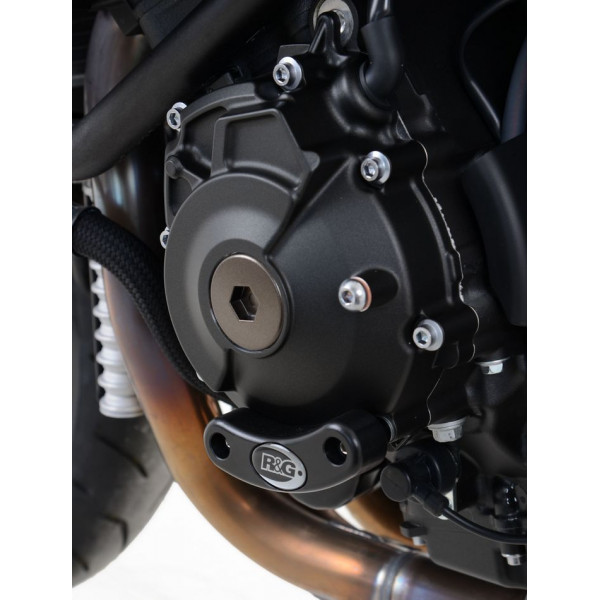 Kit tampon de protection de cadre R&G Racing Yamaha MT10 16-17 slider moteur gauche