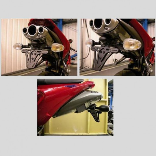 Support de plaque R&G racing Daytona 675 et R 06-12