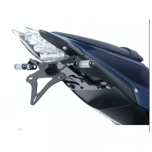 Support de plaque BMW S1000 RR 10-14, S100RR HP4 12-14 et S1000 R 14-19