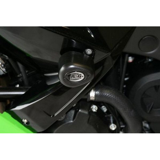 Kit tampon de protection de cadre R&G Racing Kawasaki ZX10R 08-10 (perçage du carénage)