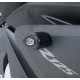 Kit tampon de protection de cadre R&G Racing Yamaha YZF 125 08-17 (percer le carénage)