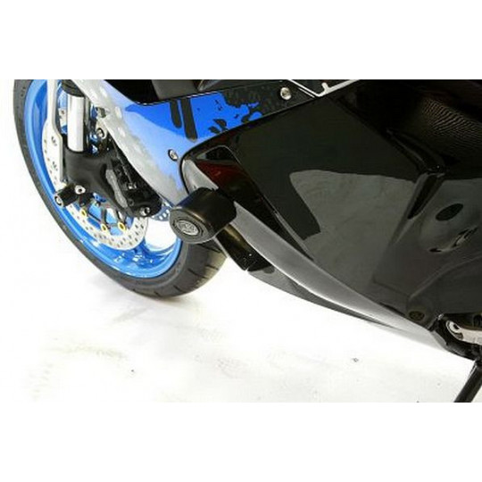 Kit tampon de protection de cadre R&G Racing Honda CBR 600 RR 09-12 (avec perçage carenage)