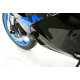 Kit tampon de protection de cadre R&G Racing Honda CBR 600 RR 09-12 (avec perçage carenage)