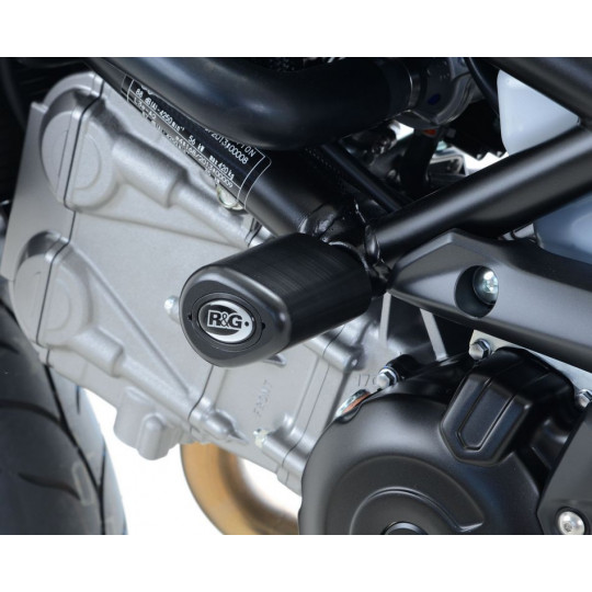 Kit tampon de protection de cadre R&G Racing Suzuki SFV 650 Gladius et SV 650 09-17