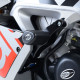 Kit tampon de protection de cadre R&G Racing Aprilia RSV4 RR et Factory 09-18