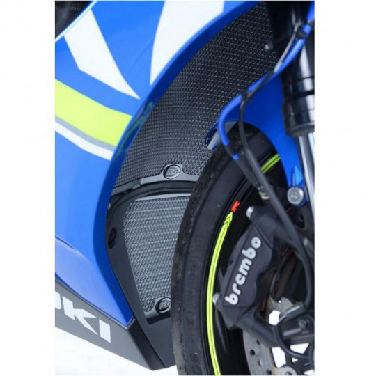 Grille protection radiateur R&G Racing Suzuki Suzuki GSXR 1000 17-18 (eau-huile)