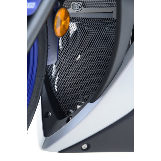 Grille protection radiateur R&G Racing Yamaha R3 15-17 (collecteur) 