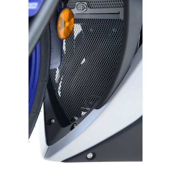 Grille protection radiateur R&G Racing Yamaha R3 15-17 (collecteur) 
