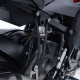 Pattes de fixation de silencieux R&G Racing - BMW S1000 R 17-18 (noir)