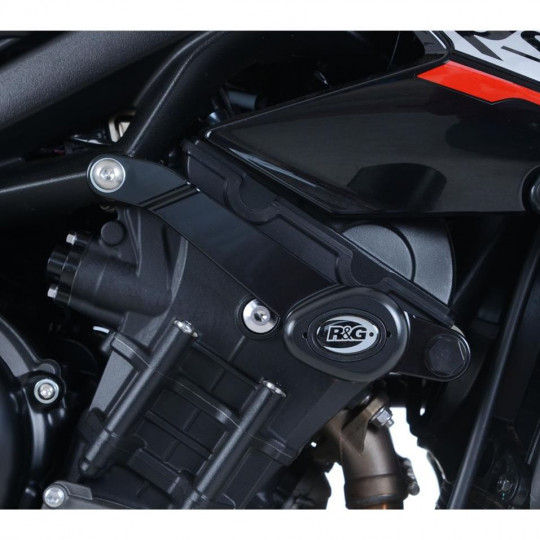Protections de cadre Aéro R&G Triumph Street Triple 765 R-S-RS 17-22