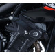 Protections de cadre Aéro R&G Triumph Street Triple 765 R-S-RS 17-22