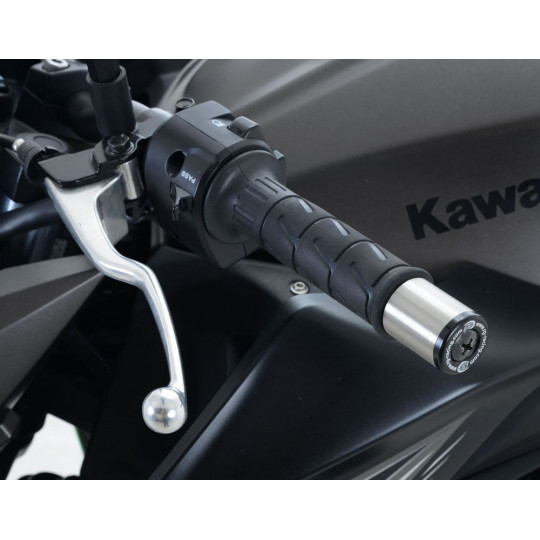 Embouts de guidons pour guidon d'origine R&G Racing - Kawasaki NINJA 250 et 300 13-15