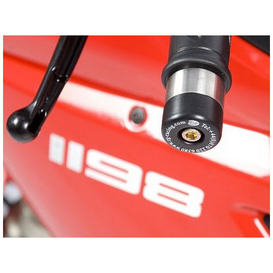 Embouts de guidons pour guidon d'origine R&G Racing - Ducati 1198 09-12