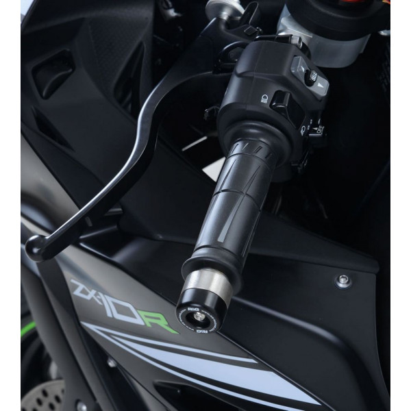 Embouts de guidons pour guidon d'origine R&G Racing - Kawasaki ZX10R 06-18