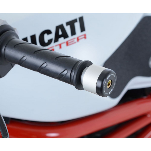 Embouts de guidons pour guidon d'origine R&G Racing - Ducati MONSTER 696 08-16