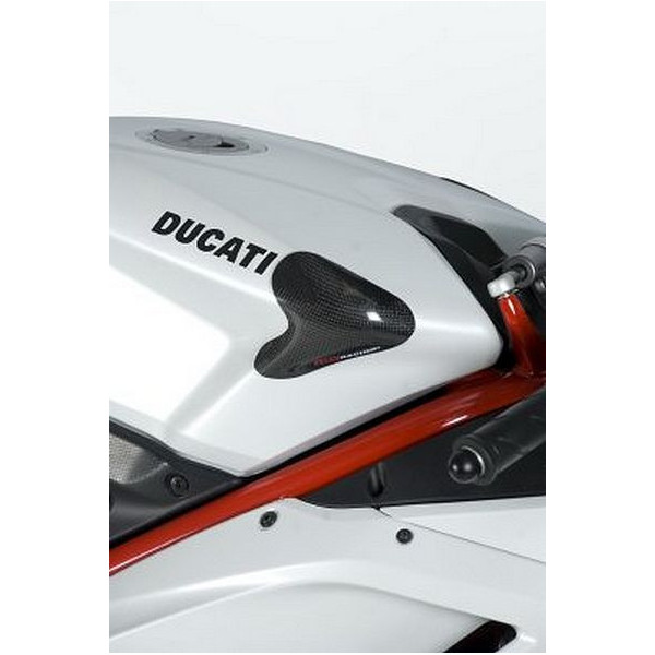 Protection de réservoir en Carbone R&G - Ducati 848-1098-1198 -848 EVO 07-16
