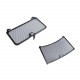 Grille protection radiateur R&G Racing Suzuki GSX 1340R 08-17 (eau-huile) 